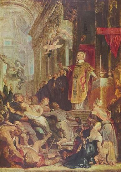 Peter Paul Rubens Ignatius von Loyola oil painting image